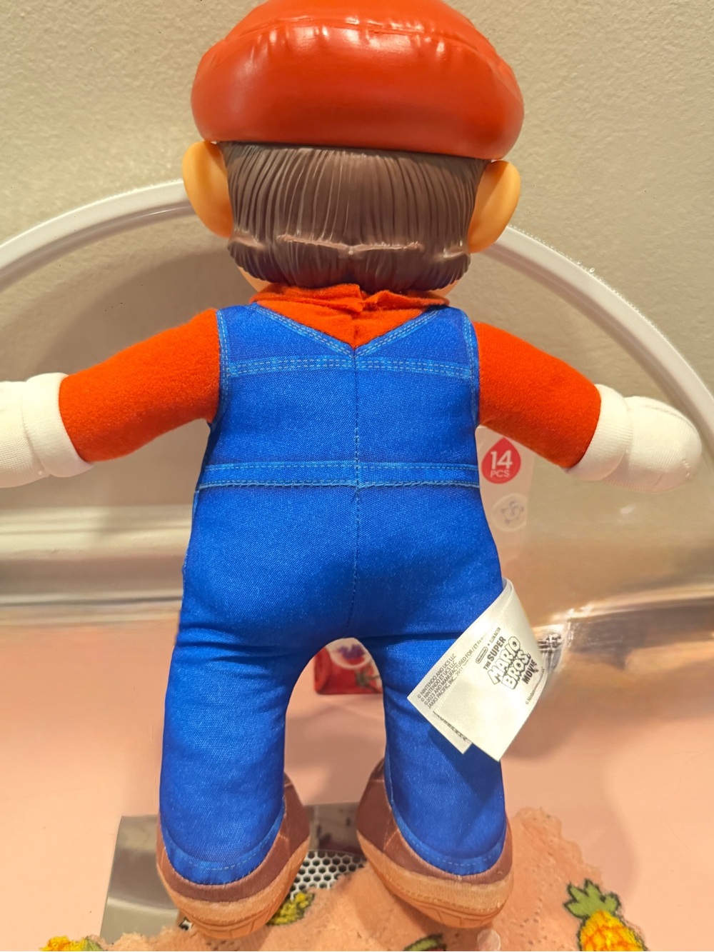 Nintendo Mario Plush - Red Hat, Red Shirt & Blue Overalls - Picture 3 of 6
